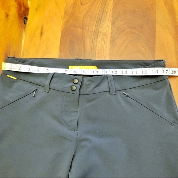 Lole Activewear Straight Legs Gray Casual Medium Rise Capri Trousers Pants. XL - Picture 7 of 12
